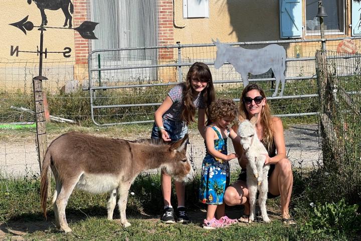 Olaff Francarolis et la famille